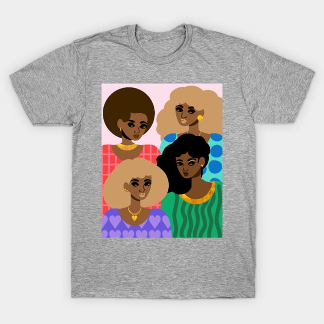 Family Portrait T-Shirt by tabithabianca